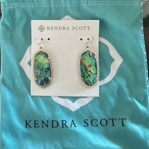 Kendra Scott Elle Abalone Shell Earrings